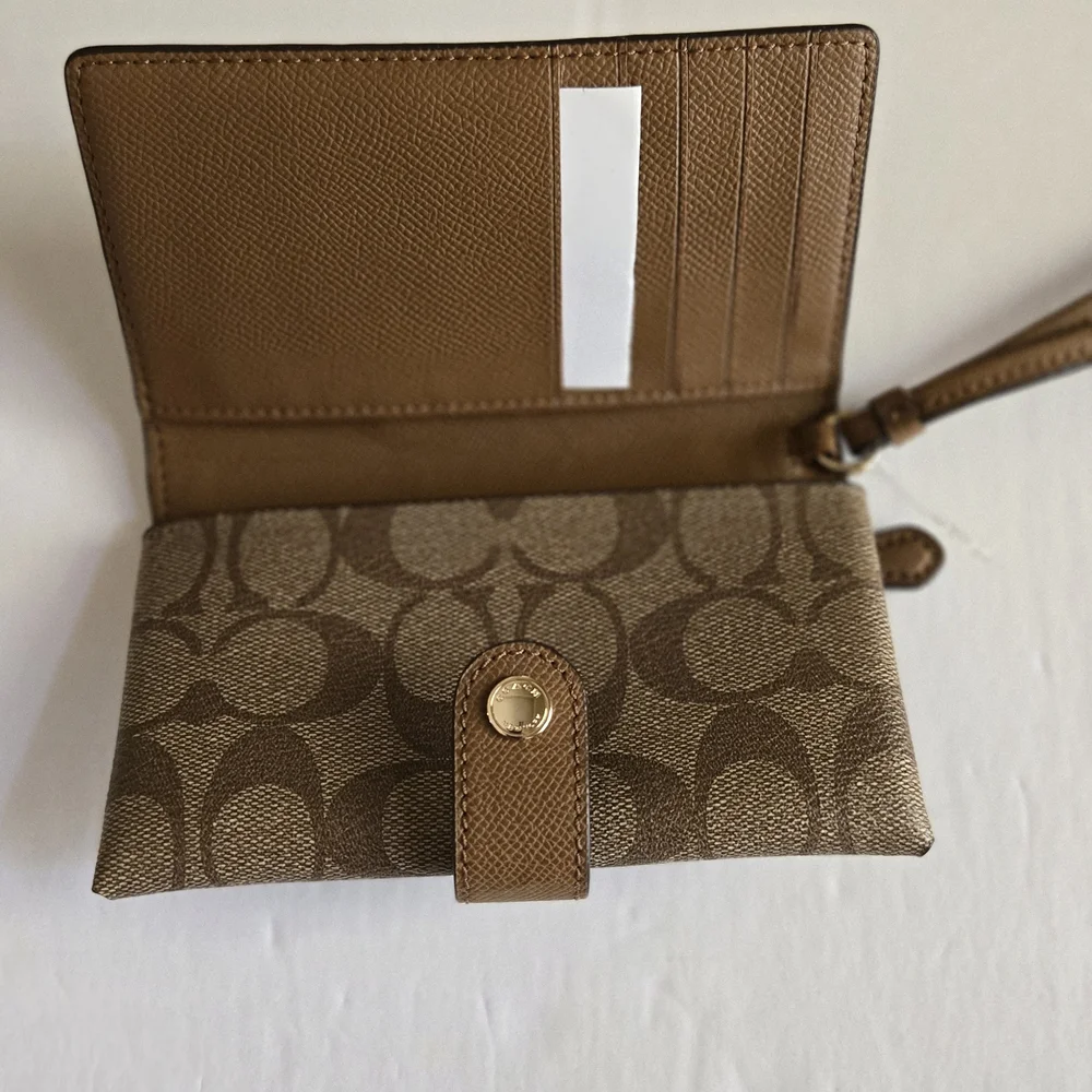 Coach sophisticated tan
